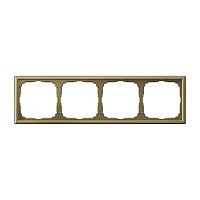 Рамка универсальная Systeme Electric ArtGallery 4-м. золото картинка